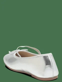 Metallic ballet flats with bow - Ballerinaskor & Slip-ons