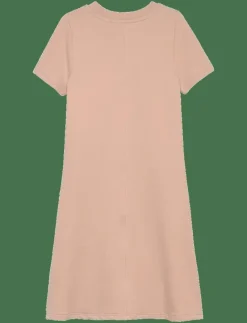 METALLIC PRINT LS A-ALINE DRESS - Kortärmade vardagsklänningar