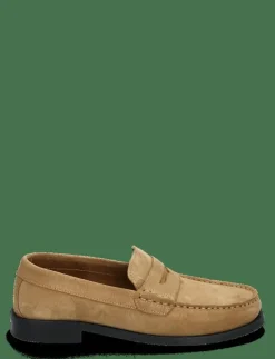 Miles Penny Loafer - Earth Suede - Loafers