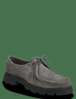 Minnesota Low - Charcoal Suede - Moc toe skor