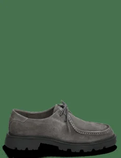Minnesota Low - Charcoal Suede - Moc toe skor