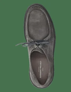 Minnesota Low - Charcoal Suede - Moc toe skor
