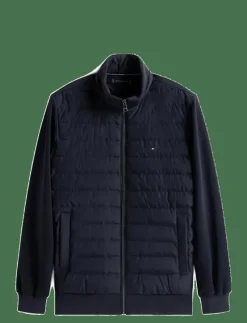 MIX MEDIA HOODED ZIP THROUGH - Quiltade jackor