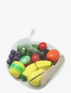 Mixed fruit in net - Leksaksmat & Leksakstårtor
