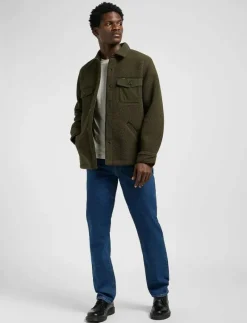 MIXED SHERPA OVERSHIRT - Jackor & rockar