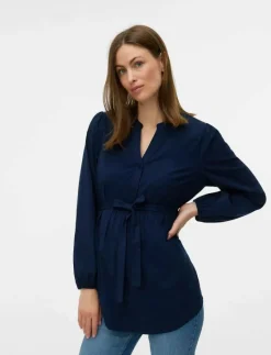 MLELVA LIA L/S WO TOP 2F - Långärmade blusar