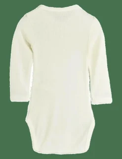Modal rib ls body - Långärmad body