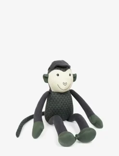 Monkey Simon, blue/ green - Mjukisdjur