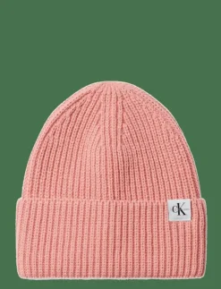 MONOGRAM RIB BEANIE - Vintermössor