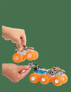 Monster Trucks Power Smashers Toy Truck & Big Rig Multipack (4 Toy Trucks) - Lastbilar