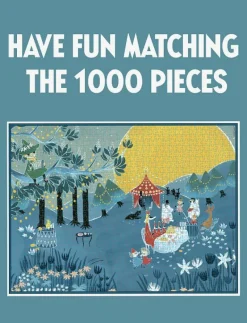 Moomin Art Puzzle - 1000 pcs - Blue - Klassiska pussel