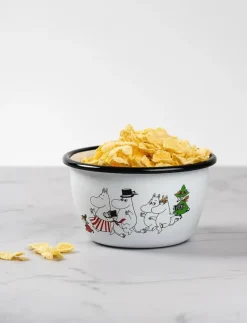 Moomin enamel bowl - Frukostskålar