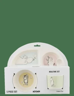 Moomin Mealtime Set with a 4 Room plate - Matdags