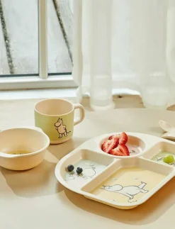 Moomin Mealtime Set with a 4 Room plate - Matdags