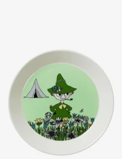 Moomin plate Ø19cm Snufkin - Frukostskålar