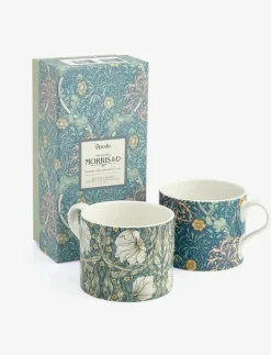 Morris & Co Mug Seaweed & Pimpernel 2-p - Kaffekoppar