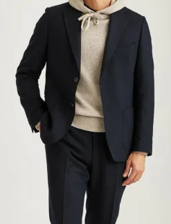 Morris Flannel Suit Jacket - Enkelknäppta kavajer