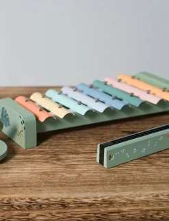 MULTI MUSIC SET WOODEN IN GIFT BOX 5 PARTS - Musikinstrument