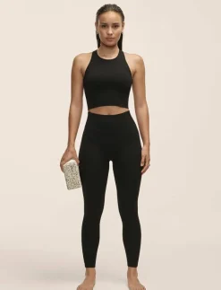 Multi Rib Seamless High Waist Tights - Seamless tights