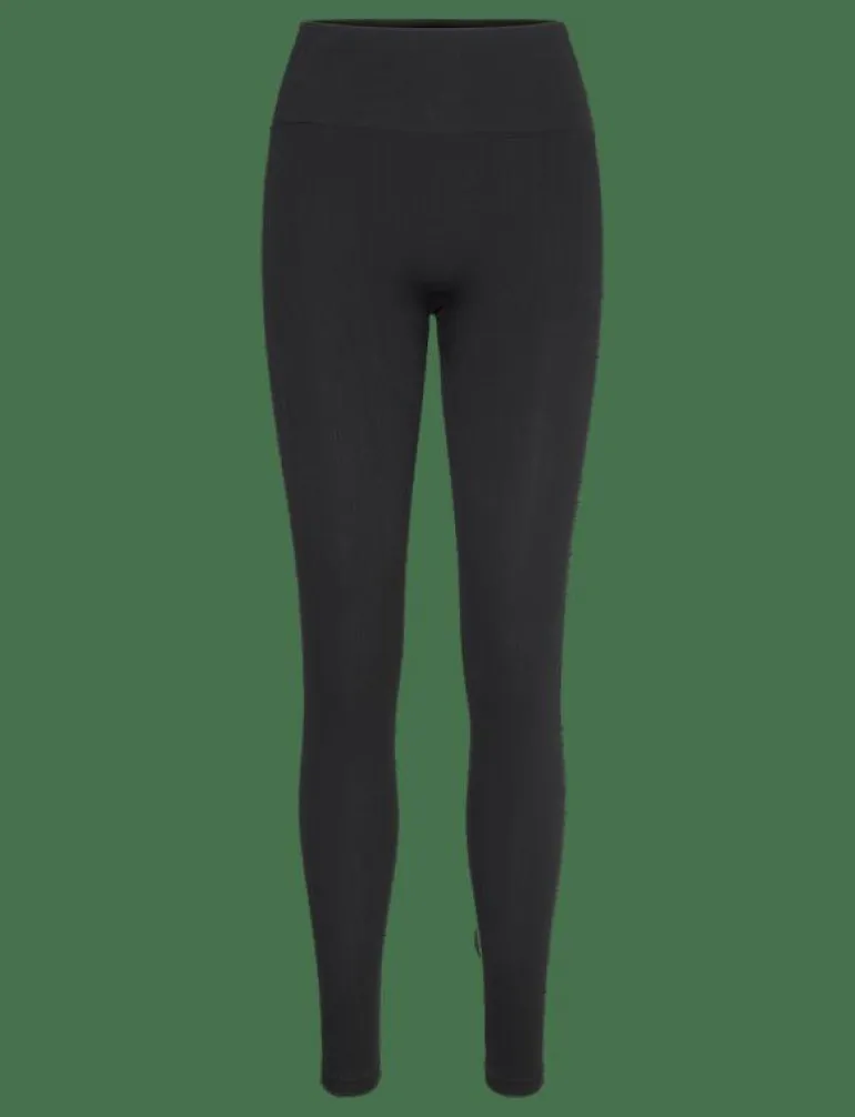 Multi Rib Seamless High Waist Tights - Seamless tights