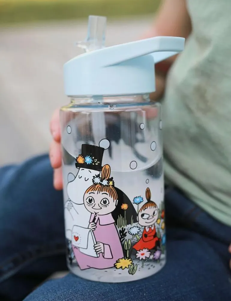 Mumin Picknick, Vattenflaska i plast - Matdags