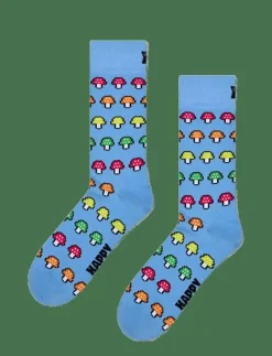 Mushroom Stripe Sock - Sockor