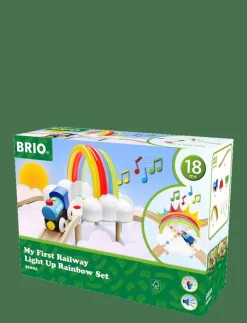 My First Railway Light Up Rainbow Set - Tågbanor