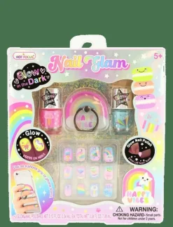 NAIL GLAM KIT POLISH AND PRESS-ON - Smink