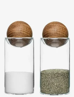 Nature salt/-peoper set - Kryddkvarnar