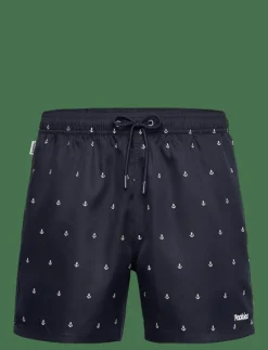 Navy Anchors Shorties - Badbyxor