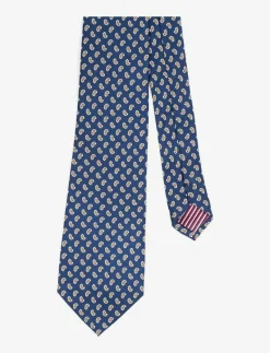 Navy Orange Printed Counselor - Slipsar