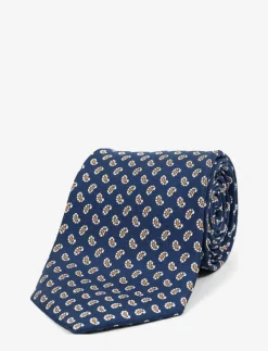 Navy Orange Printed Counselor - Slipsar