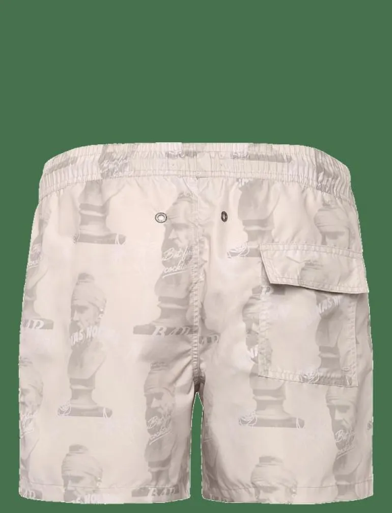 NB BAR NIKBEN SWIMTRUNKS SAND - Badbyxor