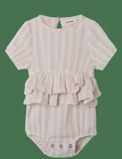 NBFFEMKE SS LOOSE SUIT LIL - Kortärmad body