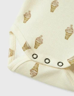 NBFGAVO EMO LS SLIM BODY LIL - Långärmad body