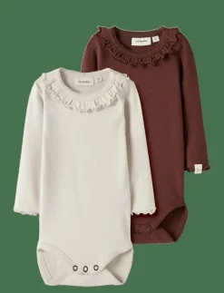 NBFGAYO KOJ 2P LS SLIM BODY LIL - Långärmad body