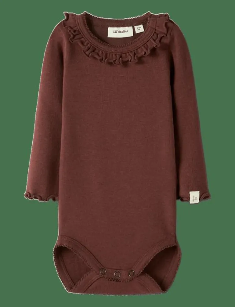 NBFGAYO KOJ 2P LS SLIM BODY LIL - Långärmad body