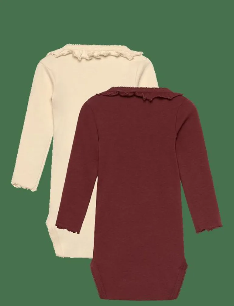 NBFGAYO KOJ 2P LS SLIM BODY LIL - Långärmad body