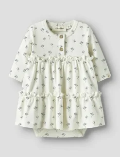 NBFGAYO SUM LS BODY DRESS LIL - Långärmade babyklänningar