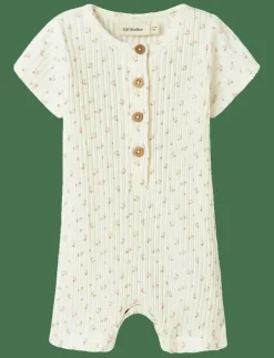 NBFHULLA SS LOOSE SUIT LIL - Kortärmad bodysuit