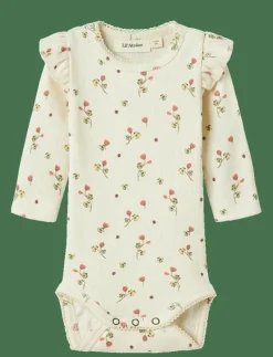 NBFLAVO EVE LS SLIM BODY LIL NOOS - Långärmad body