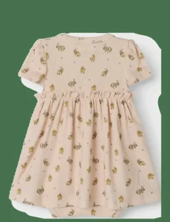 NBFLAVO KIN SS BODY DRESS LIL - Kortärmade babyklänningar