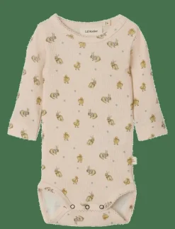 NBFLAVO KIS LS SLIM BODY LIL - Långärmad body