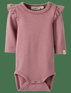 NBFLAYO SEV LS SLIM BODY SOLID LIL - Långärmad body