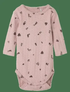 NBFLOWER LS BODY - Långärmad body