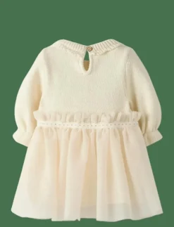 NBFSARINA LS KNIT BODY DRESS LIL - Långärmade babyklänningar