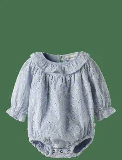 NBFTESSIE LS LOOSE BODY LIL - Långärmad body