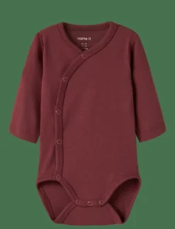 NBFVULLA LS WRAP BODY - Långärmad bodysuit
