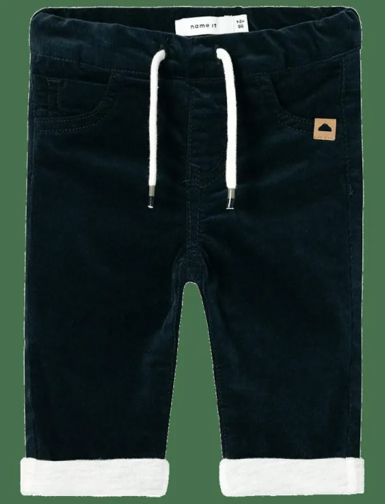 NBMBEN REGULAR CORD PANT WL 4632-YT N - Byxa