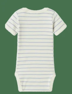 NBMGEO ANM SS BODY LIL - Kortärmad body